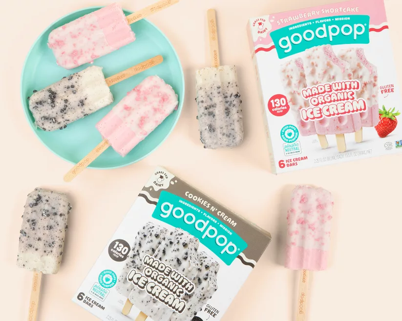 GoodPop latest ice cream truck inspired offerings.