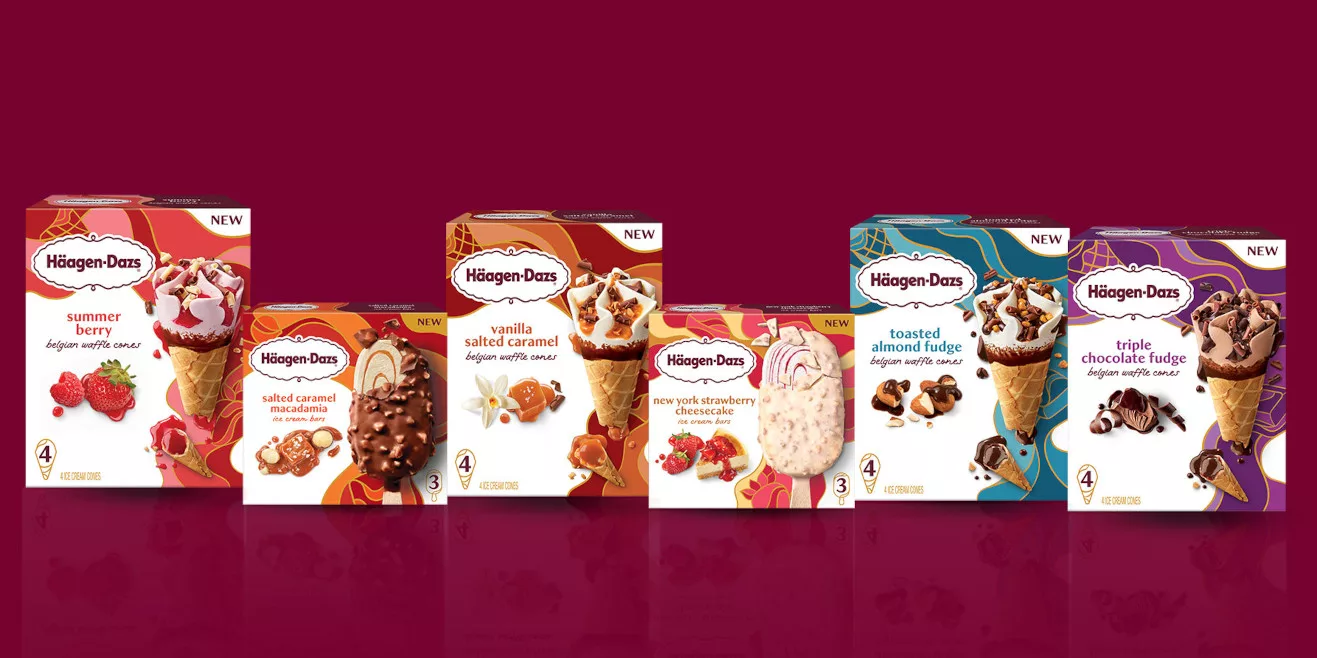 Häagen-Dazs Debuts 6 New Snacking Innovations | Refrigerated
