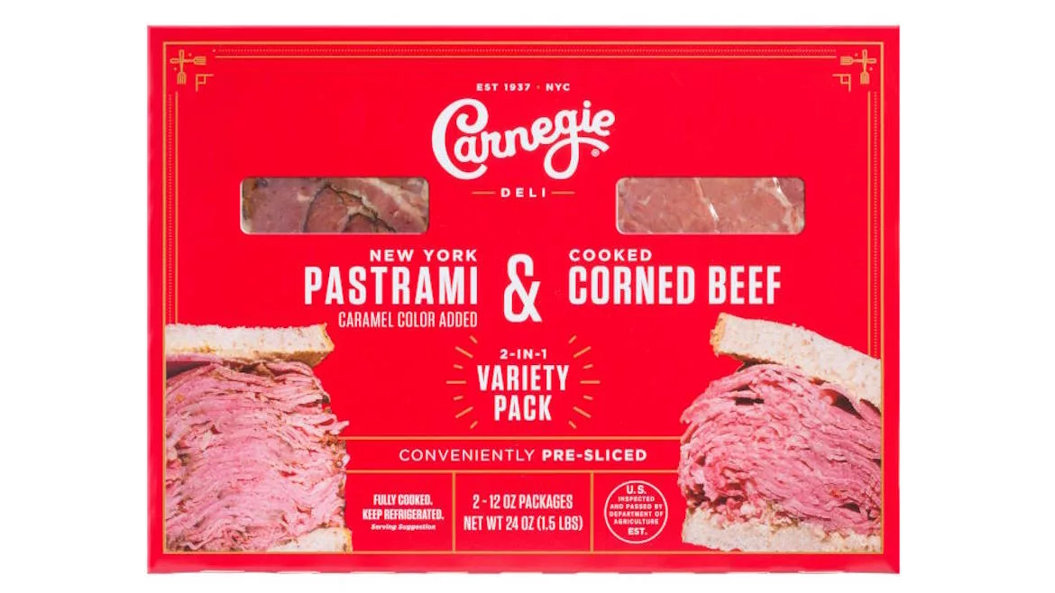 Carnegie Deli Pastrami and Corned Beef Costco Pack Front.jpg