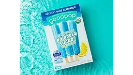 GoodPop 4Ocean Blue Lemonade Ice Pops