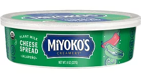 Miyoko's Creamery Jalapeno Plant-Milk Cheese Spread