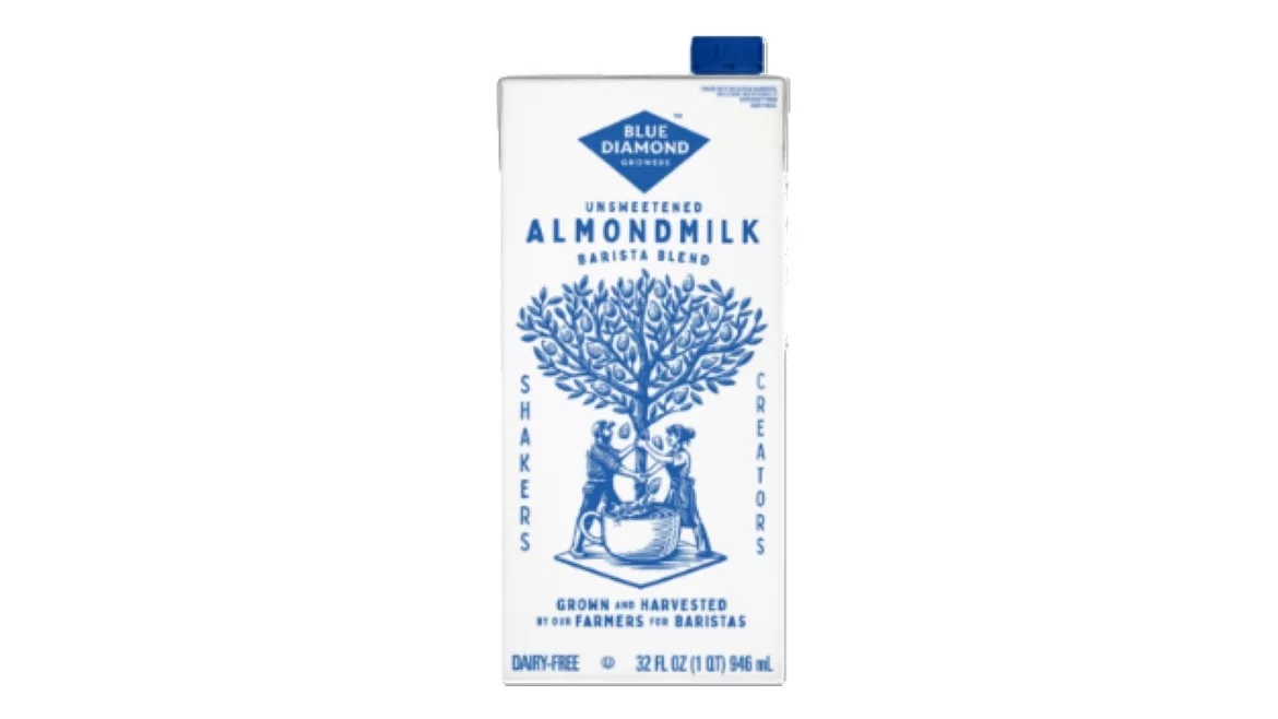 Blue Diamond Barista Blend Almond-Milk New Packaging
