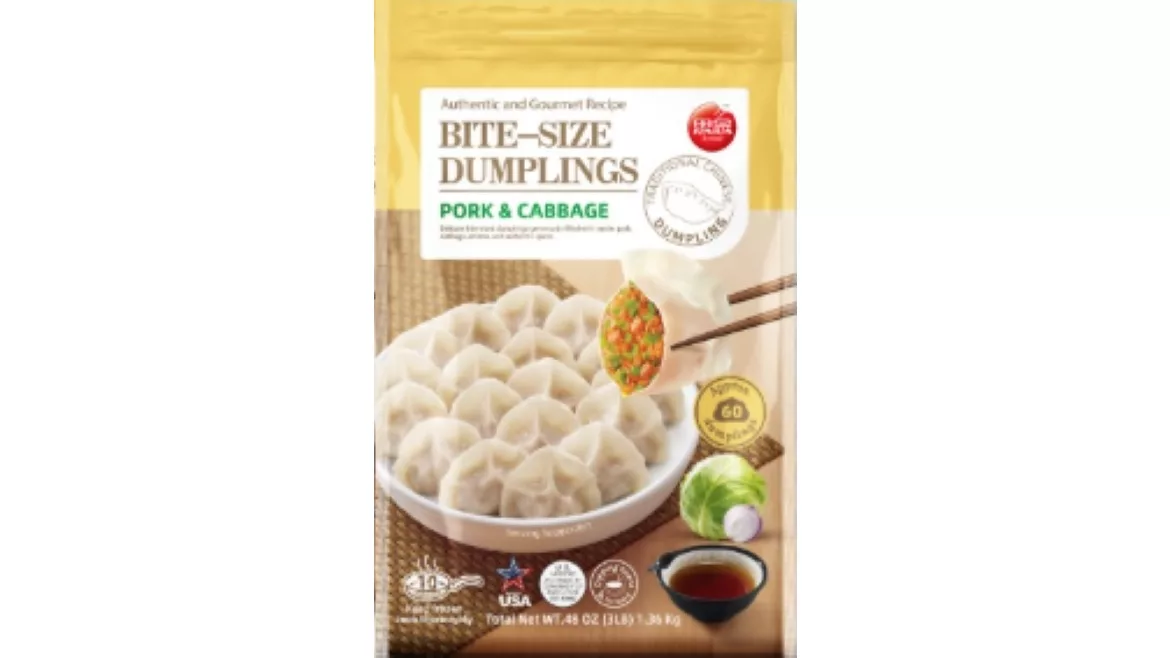Synear Pork and Cabbage Bite-Size Dumplings