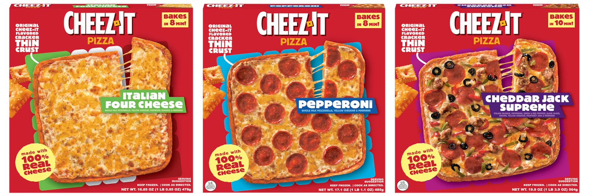 Cheez It pizza 