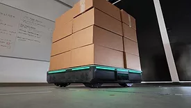 Logic Robotics debuted a new autonomous pallet mover.