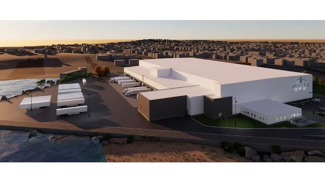Americold Canada CPKC/DP World rendering.