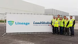 Lineage expanding Netherland's cold storage site. 