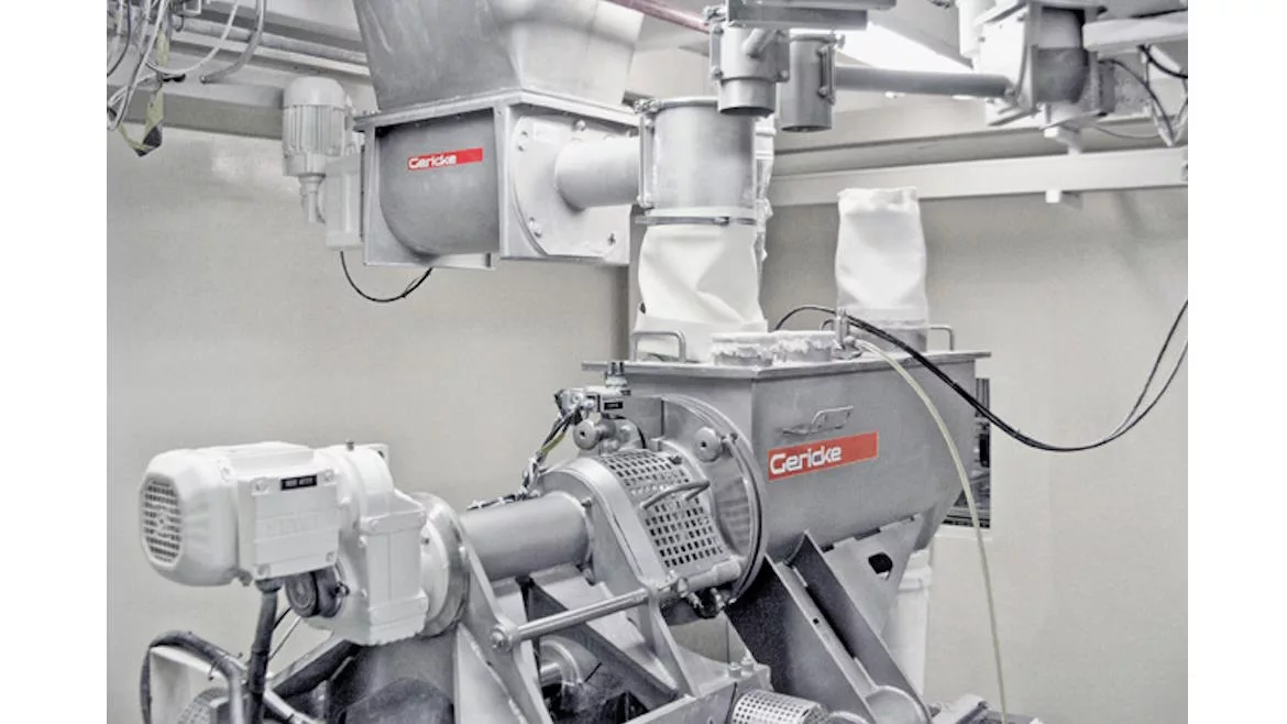 Gericke mixers with data loggers.