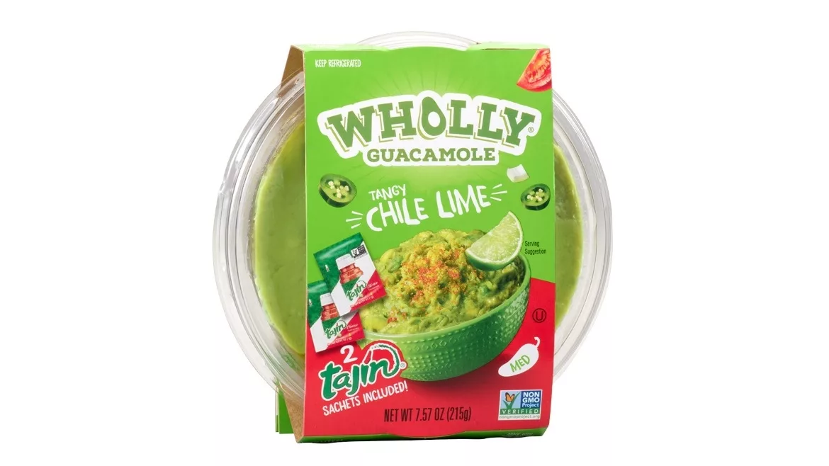WHOLLY GUACAMOLE and Tajin Chile Lime