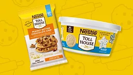 Nestle Toll House Peanut Butter Chocolate Chip Cookie Dough and Everyday Sugar Cookie Dough Tub