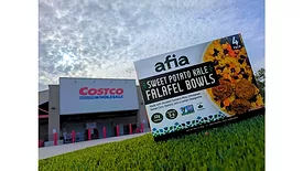 Afia Sweet Potato and Kale Falafel Bowl