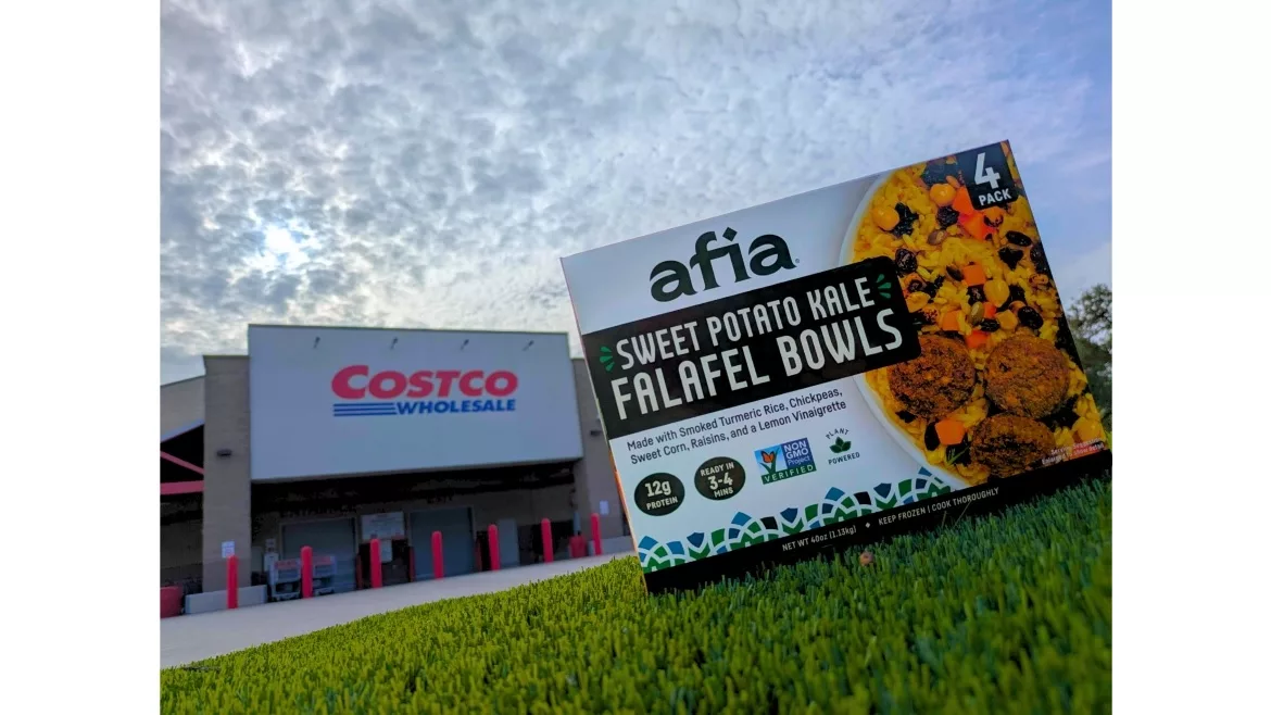 Afia Sweet Potato and Kale Falafel Bowl