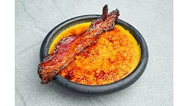 Hatfield Pumpkin Spice Thick-Cut Bacon with Creme Brulee