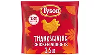 tyson turkey.jpg New Thanksgiving nuggets.