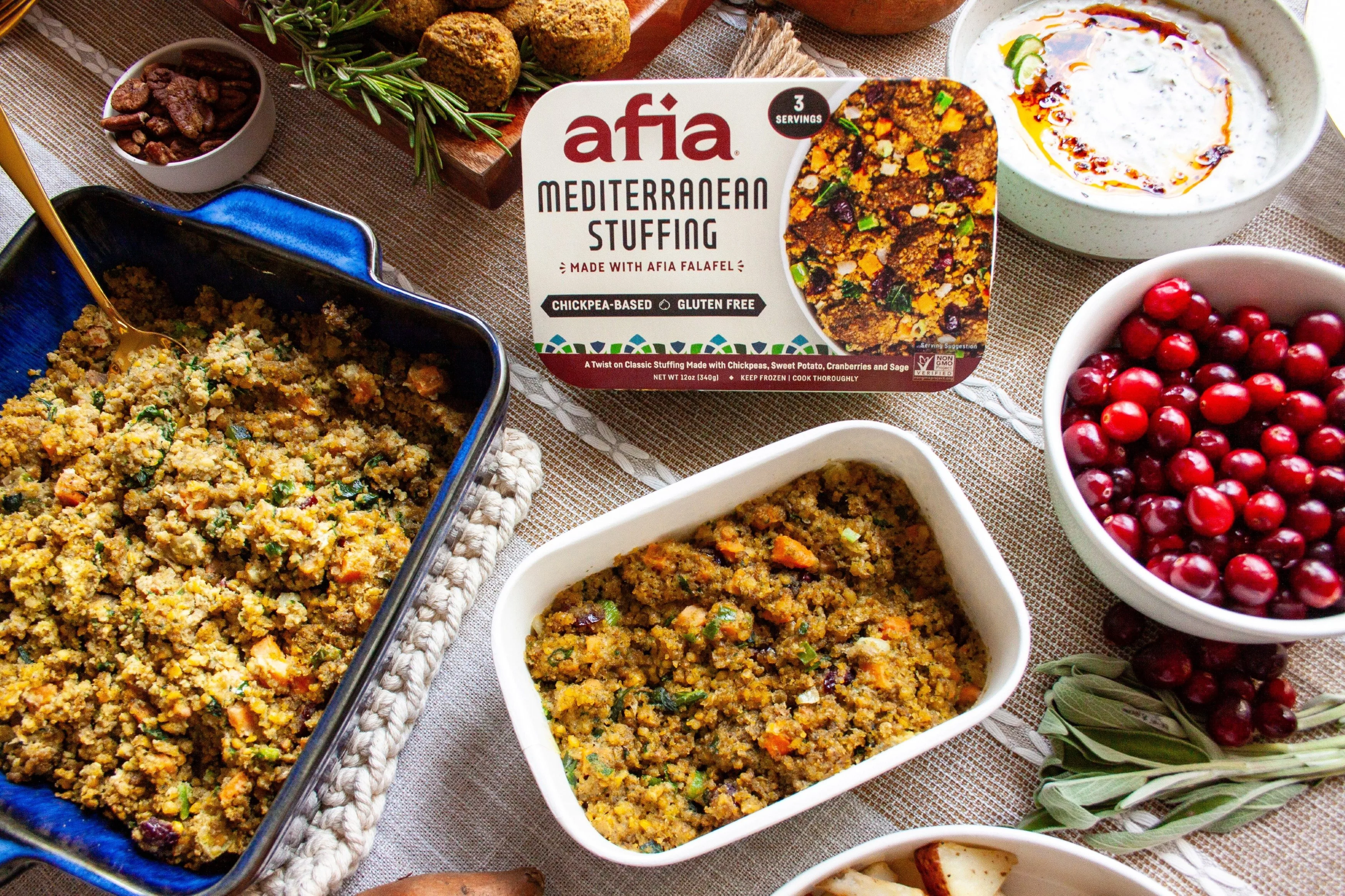 Afia holiday stuffing.