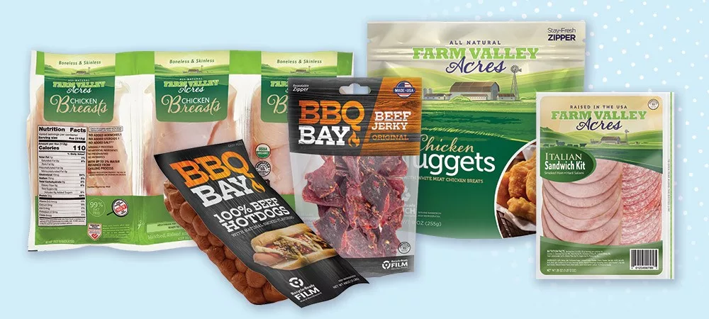 Amcor packaging for protein market. 