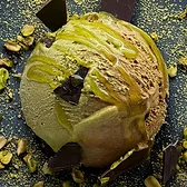 Dubai-Style Chocolate Gelato