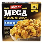 Banquet breakfast offerings.