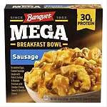 Banquet breakfast offerings.