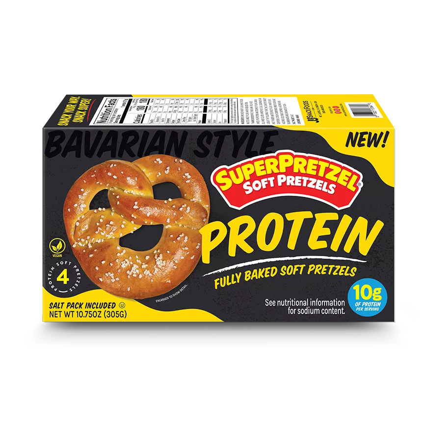high protein SUPERPRETZEL
