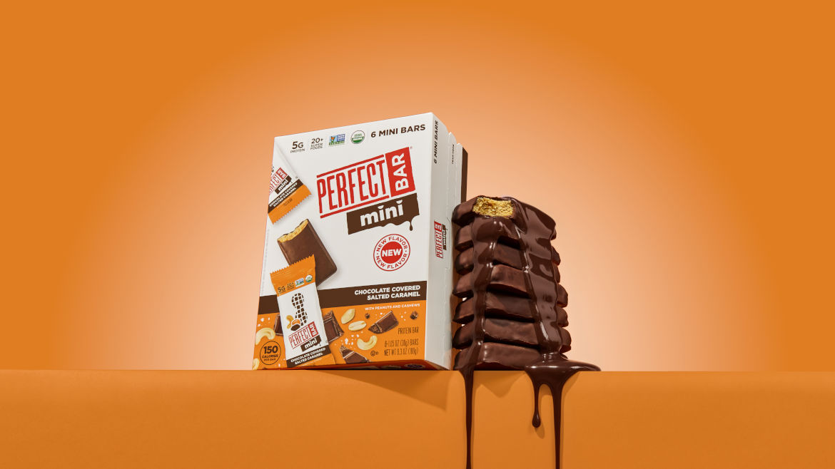 Chocolate Covered Salted Caramel Mini