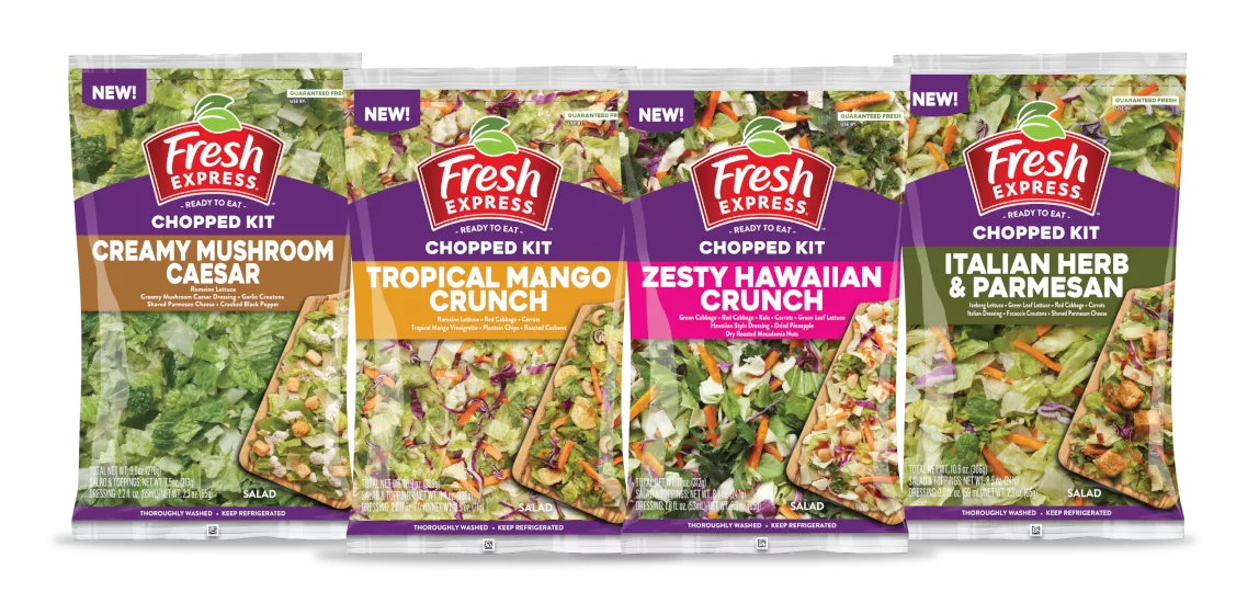 4 new salad kits 