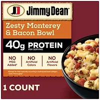 Jimmy Dean Zesty Monterey & Bacon Bowl.png new breakfast bowl