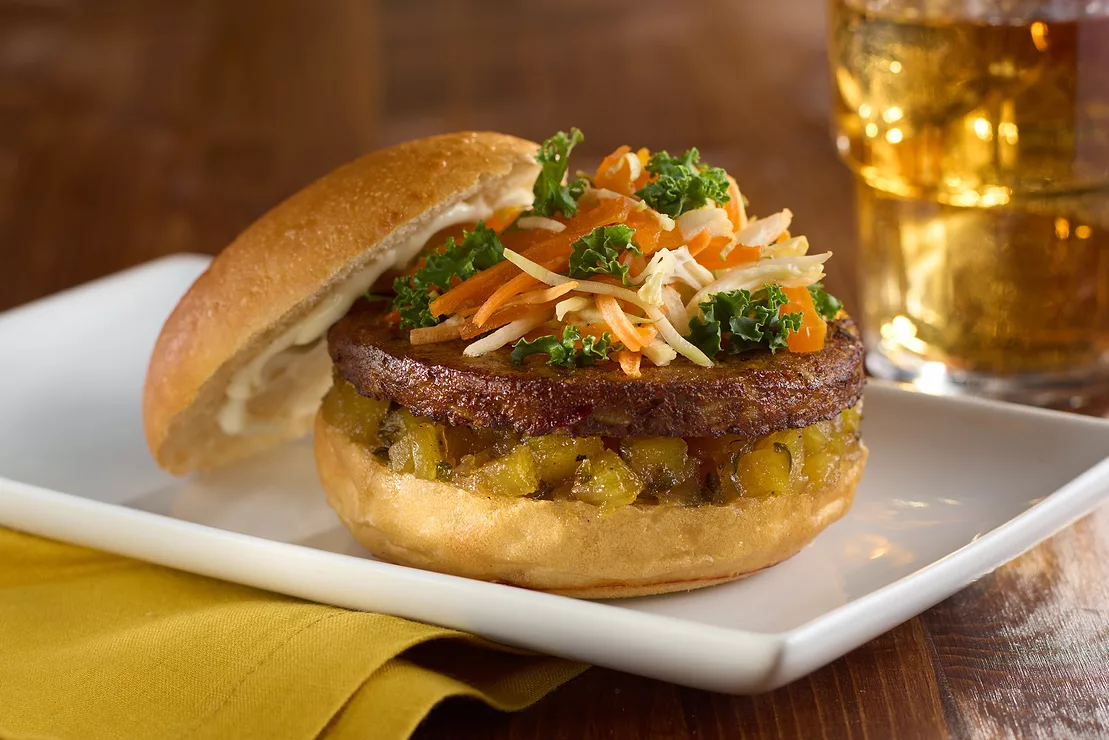 new foodservice burger patty 