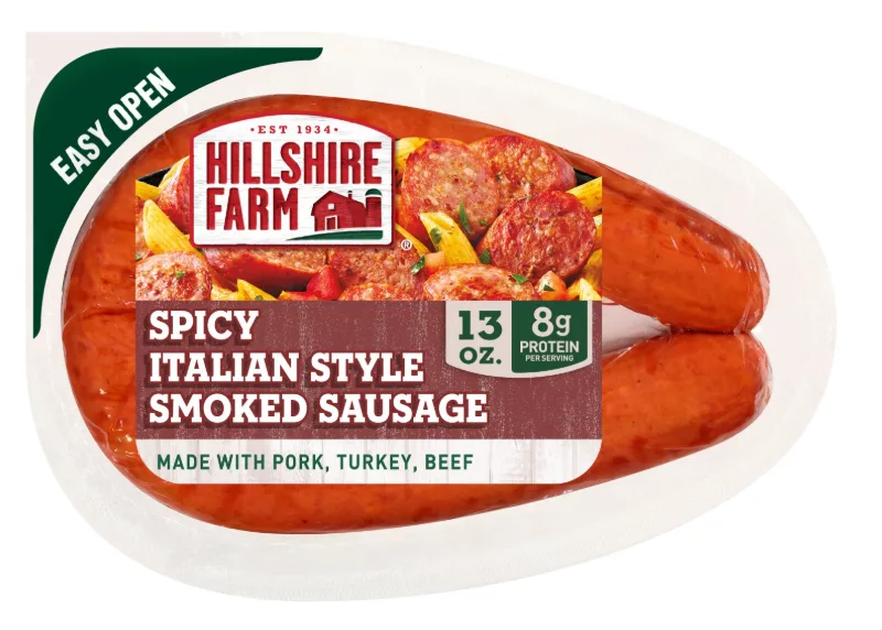 new Hillshire Farm Spicy Italian Sausage 
