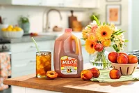 Milos Peach Sweet Tea_Lifesyle.jpg LTO Peach Sweet Tea