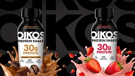 new Oikos shakes