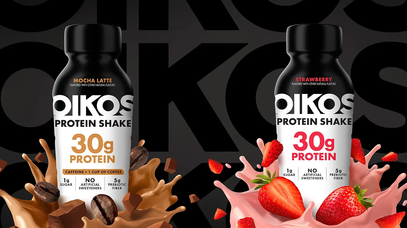 new Oikos shakes