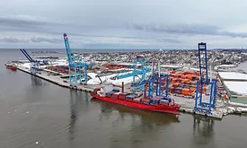 New Brunswick, Canada port location 