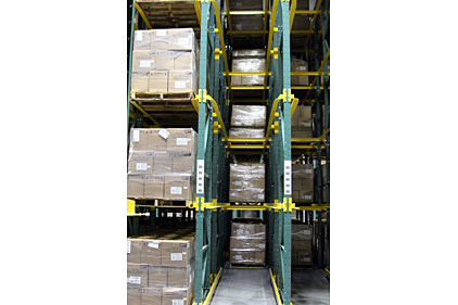 Coloma Frozen Foods racking system
