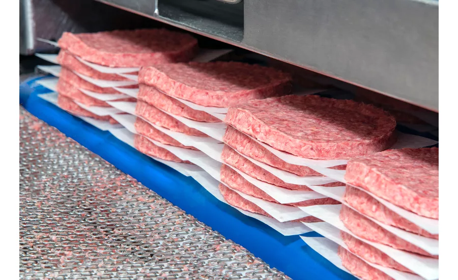 Wolverine Linde chilled hamburger patties