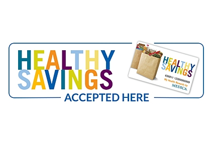 Healthy Savings CPG card