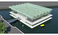 Floating dairy farm