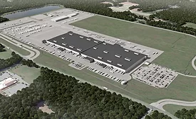 LEO A DALY Publix aerial rendering