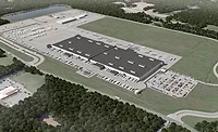 LEO A DALY Publix aerial rendering