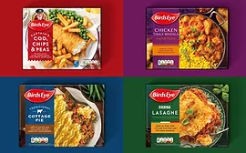 Birds Eye frozen ready meals redesign