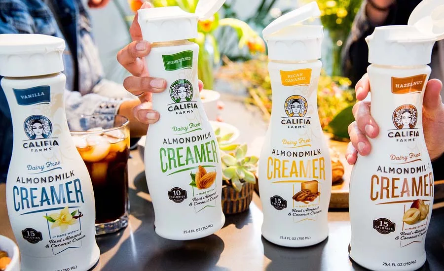 Califia Farms creamer packaging