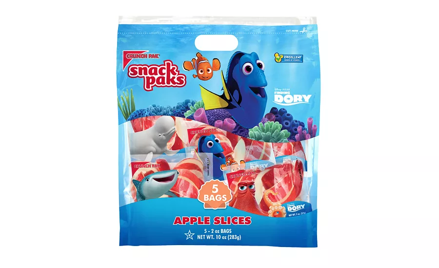 Crunch Pak Disney packaging