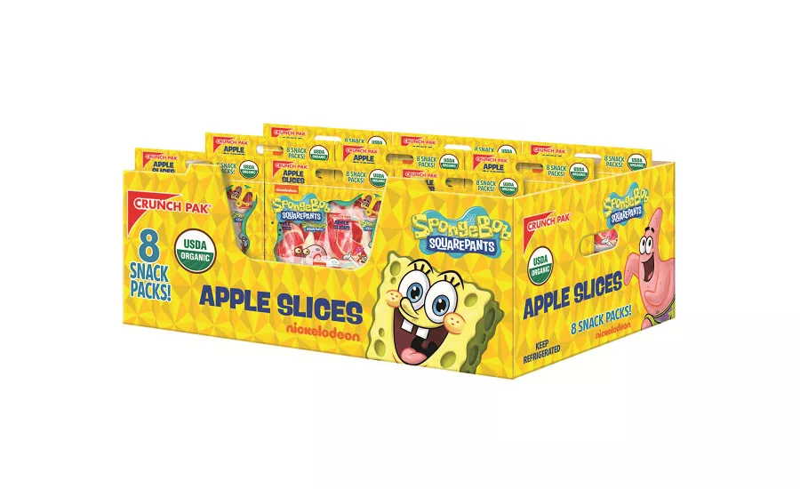 Crunch Pak Spongebob packaging