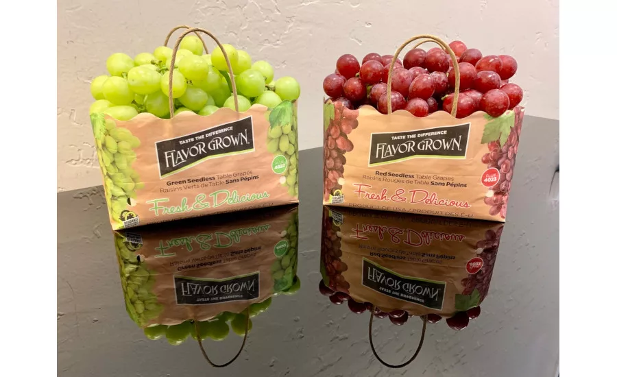 Dayka & Hackett Eco-Tote grape packaging