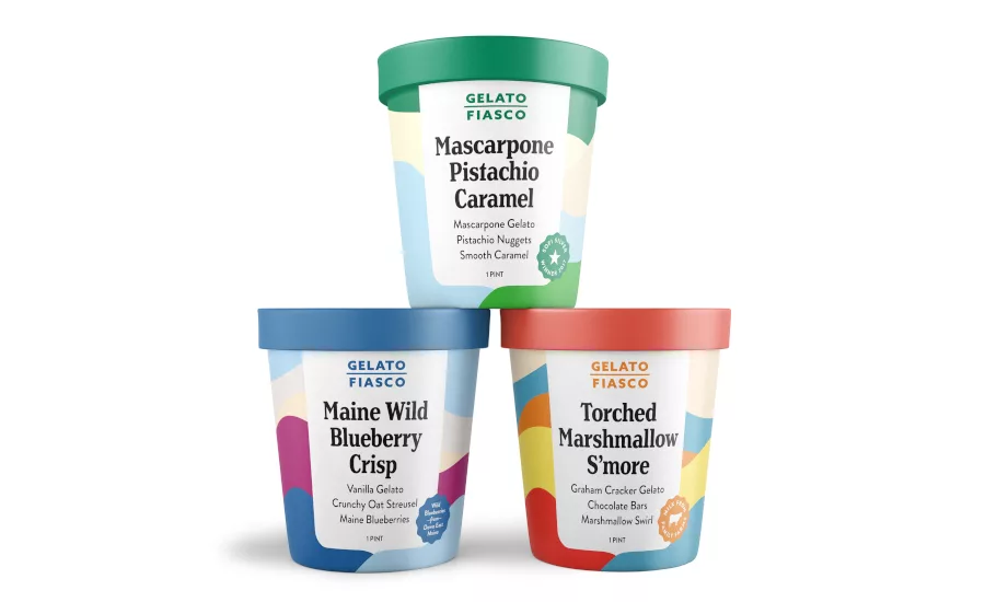Gelato Fiasco pint packaging