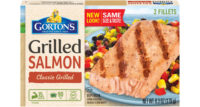 Gorton's grilled salmon packaging