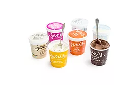 Jeni's Splendid ice cream packaging