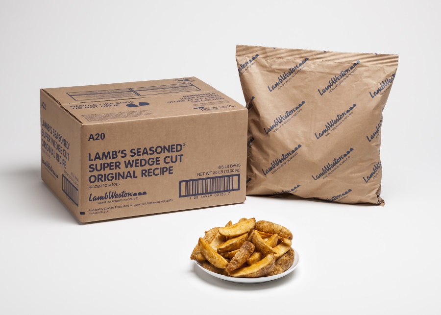 Lamb Weston debuts Tite-Pak recycle packaging, 2018-02-26, Refrigerated  Frozen Food
