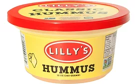 Lilly's Classic Hummus packaging
