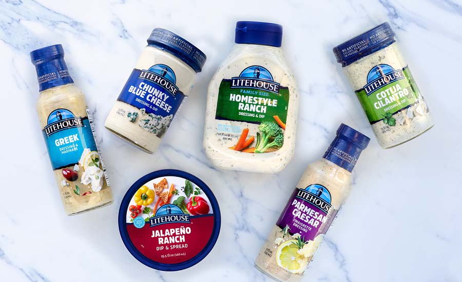 Litehouse Farms redesigned packaging